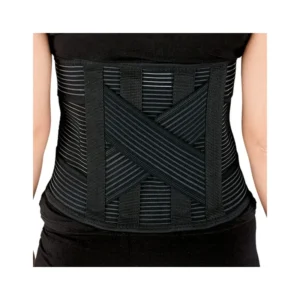 Corsetto lombare con tiranti posteriori incrociati e stecche modellabili DORSACROSS